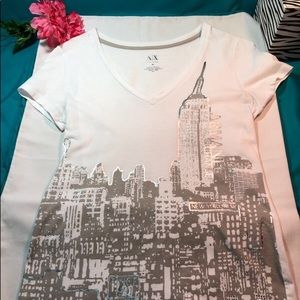 women’s Armani exchange t shirt