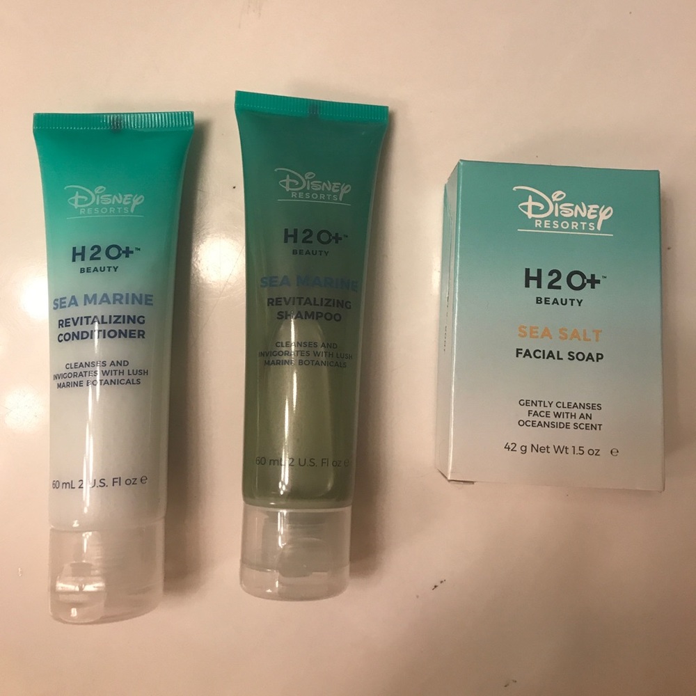 Disney resort shampoo, conditioner and soap
