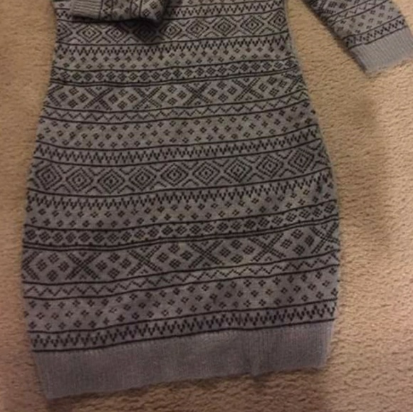 SOLD Charlotte Russe Sweater Dress - Picture 2 of 2