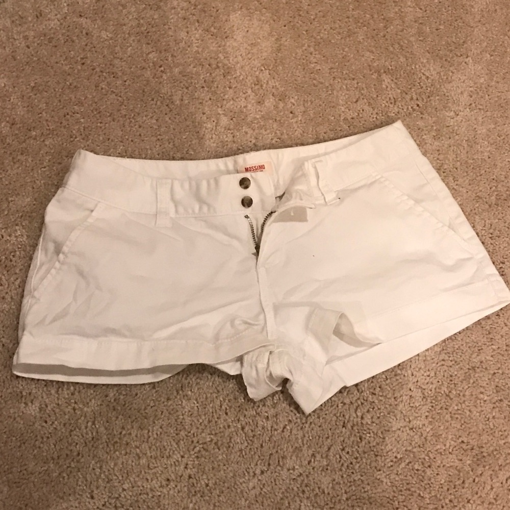White shorts