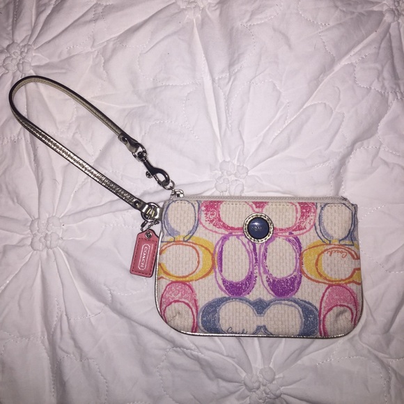 Authentic Coach Wristlet - Picture 1 of 4