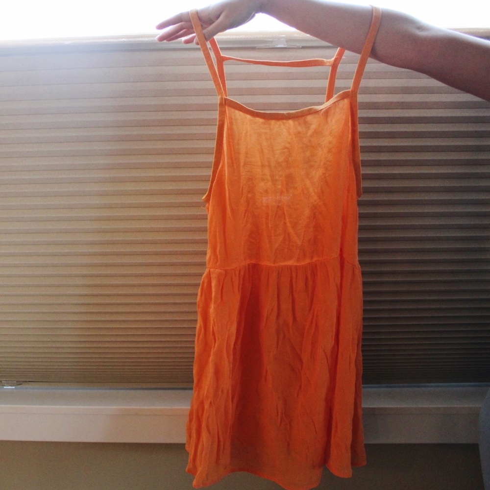 Fun Orange Dress