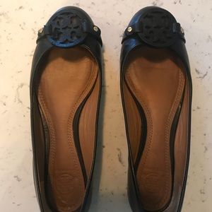 Tory Burch Mini Miller Leather Flat