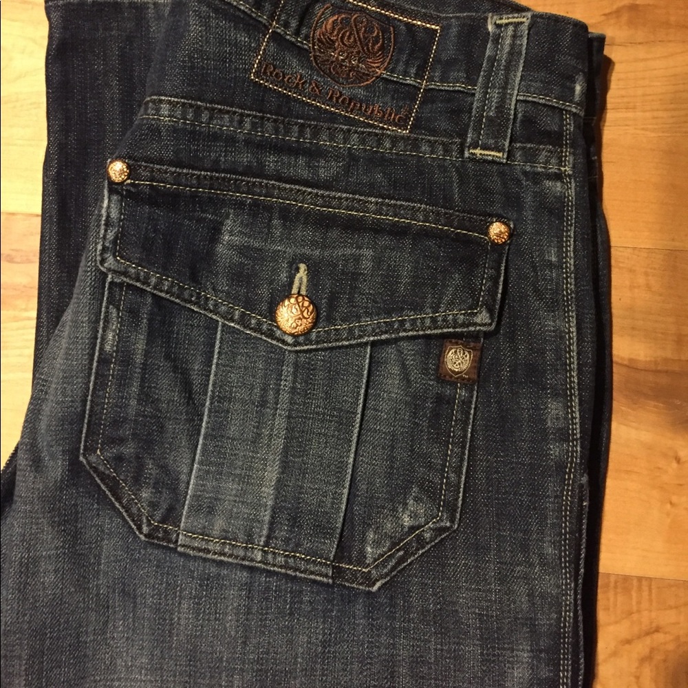 Men's rock and republic jeans