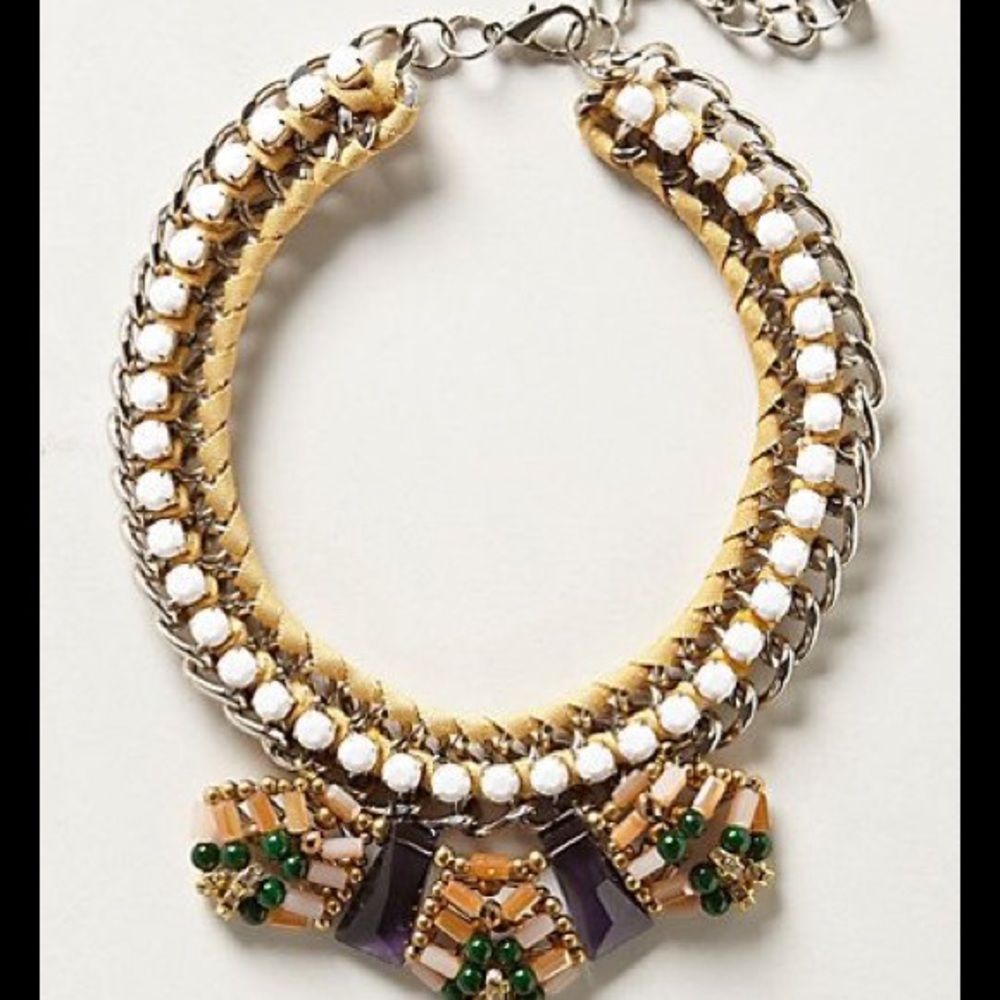 🎉hp 🎉Anthropologie Pam Hiram bib necklace