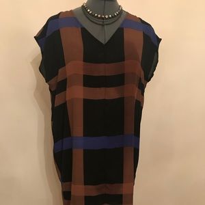 NWT Old Navy Plaid Cocoon Dress