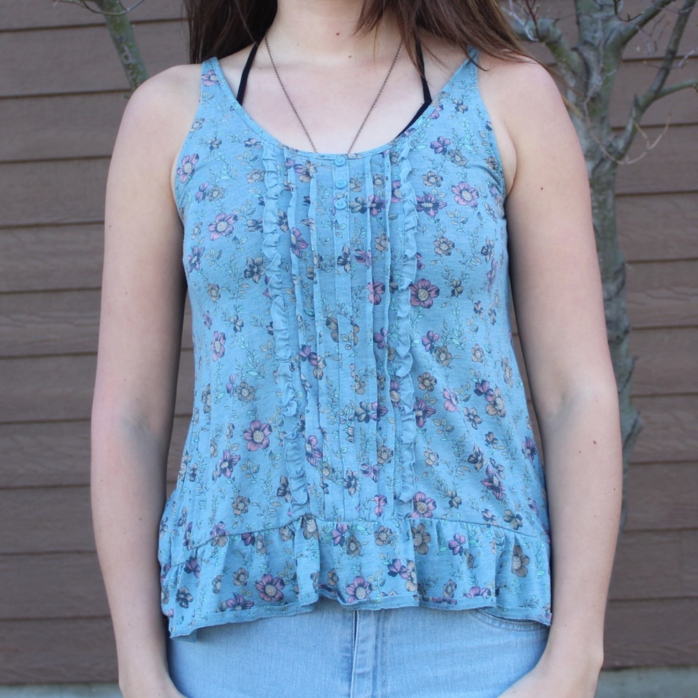 Floral Tank Top