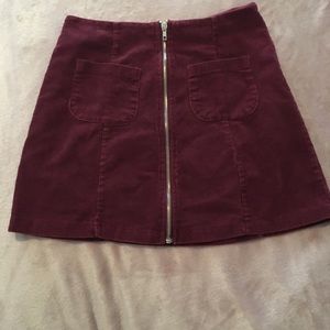 Very Cute Velvet Brandy Melville Skirt