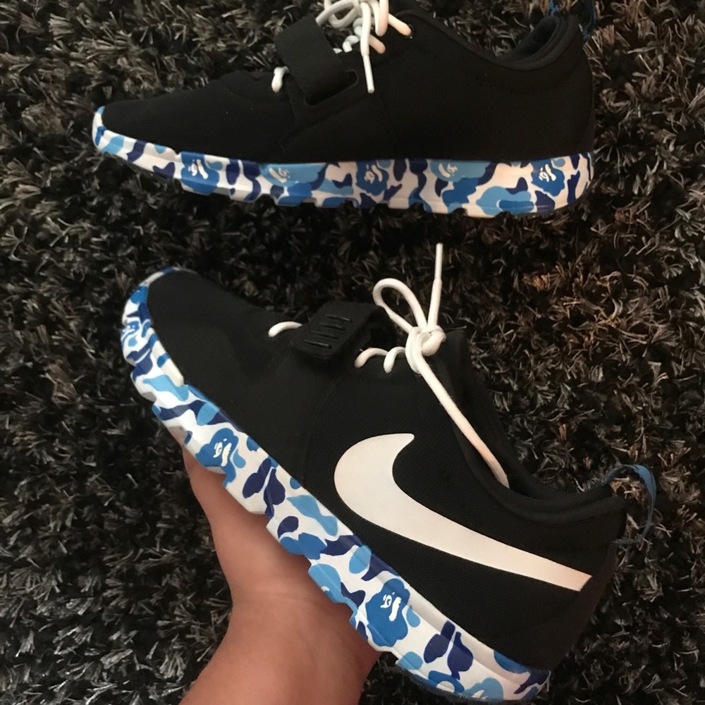Customs Bape Nike SB shoes