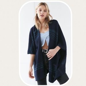 Urban Outfitters Blue/Teal Stripe Cardigan