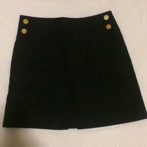 J crew Navy Blue Mini Skirt 0