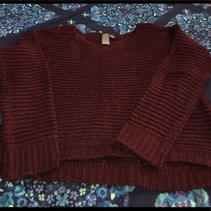 Maroon sweater!