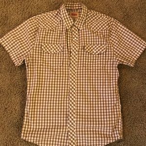 Levi’s Button Up Short sleeve Shirt