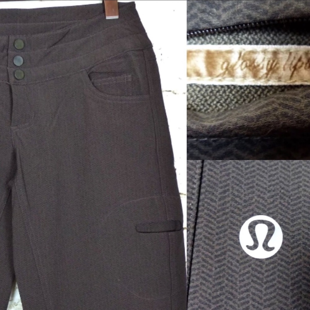 Lululemon Carry Less Herringbone Hiking pants, 6