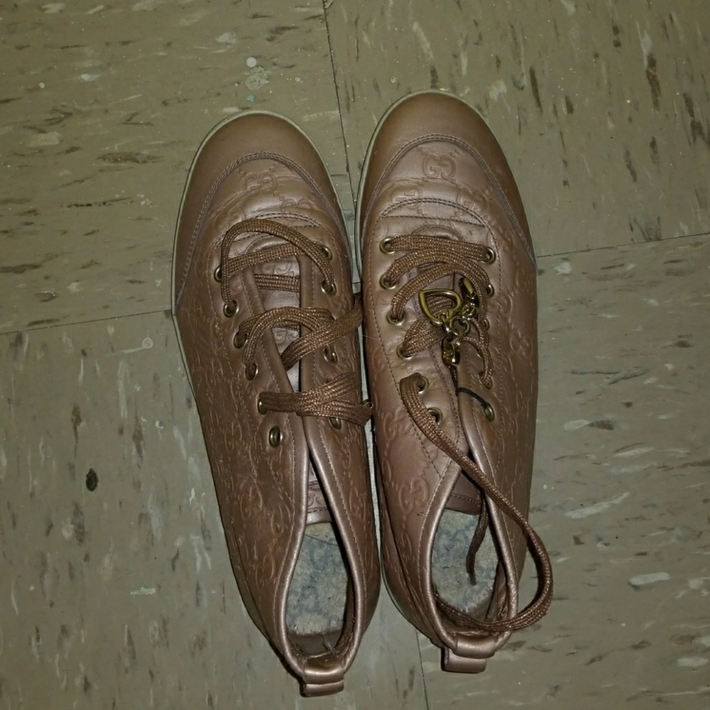 Gucci Pink Parachute Sneakers
