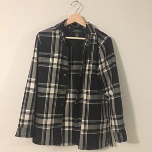 Ralph Lauren Black and White Flannel