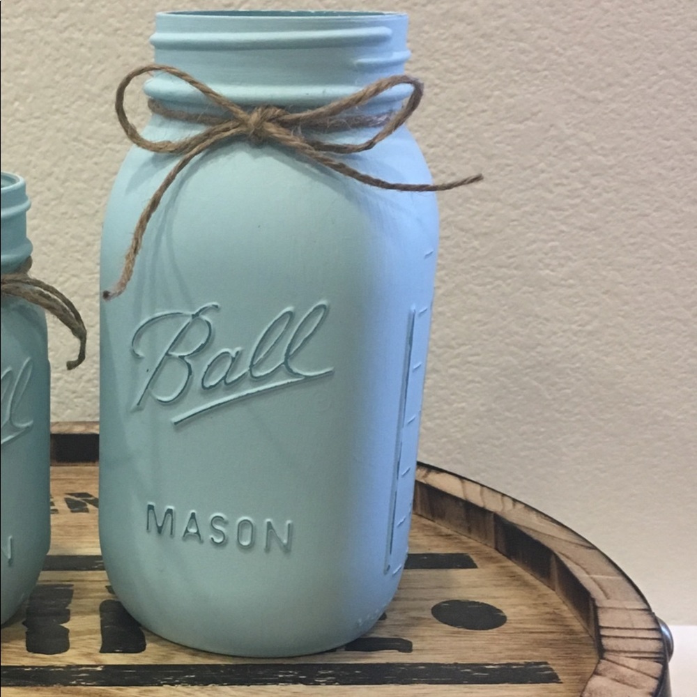 Painted Mason Jar