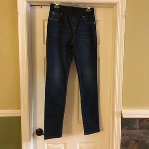 INC stretchy waist jeggings size 8