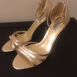 Gold heels