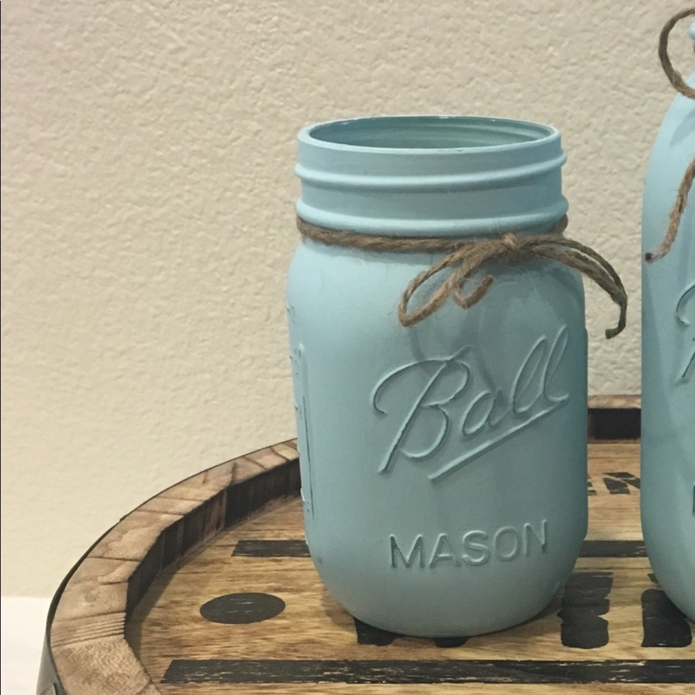 Painted Mason Jar