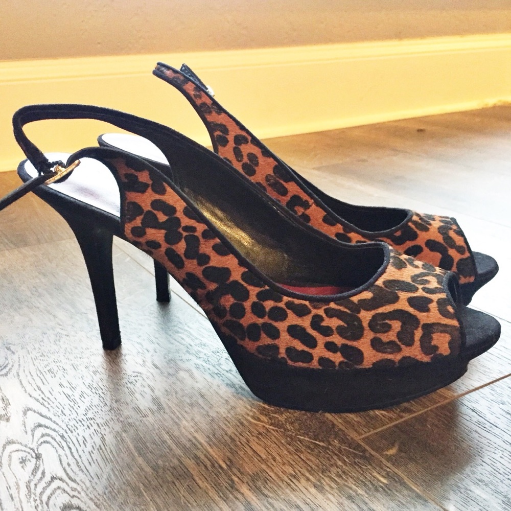 Leopard Print Heel