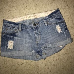 Decree Light Jean Shorts