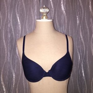 Navy Uplift Semi Demi Victoria’s Secret Bra