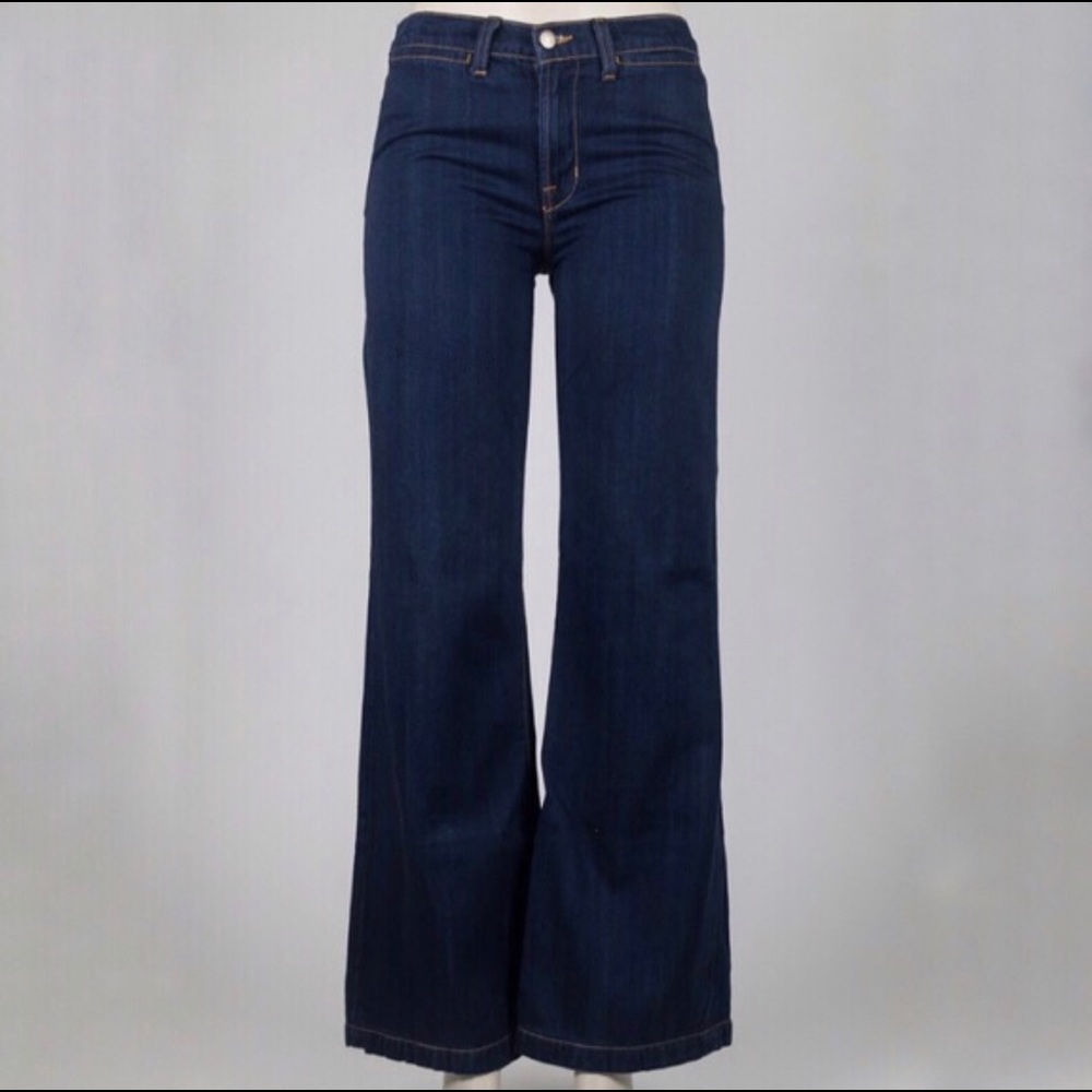 J brand Malik wide leg jeans. Size 28