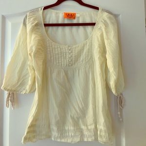 Juicy Couture peasant top.