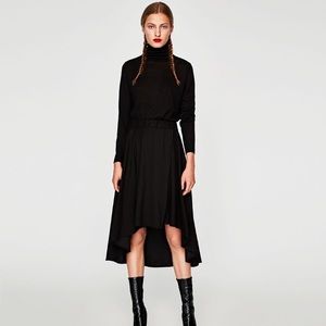 Zara Layered Midi Skirt