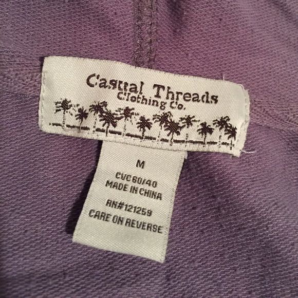 Purple zip up hoodie - Picture 7 of 7