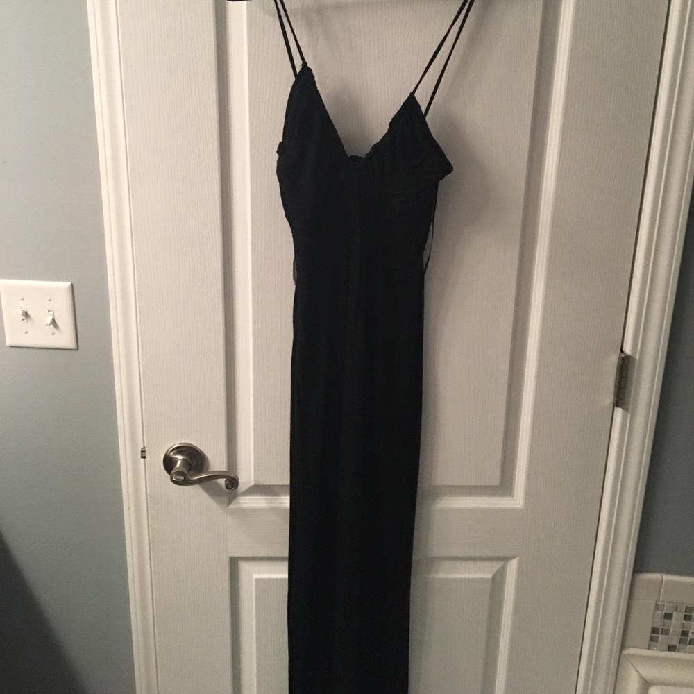 Black BCBG maxi