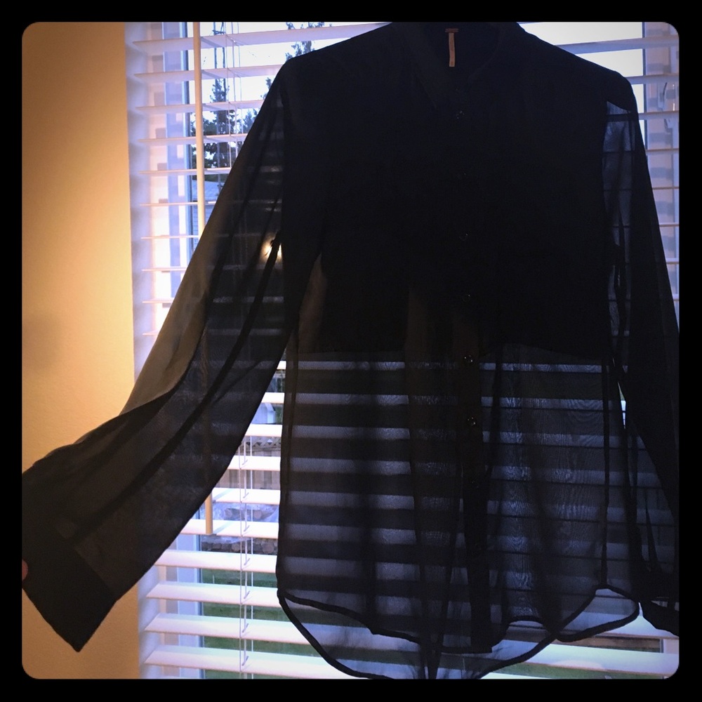 Free people button down