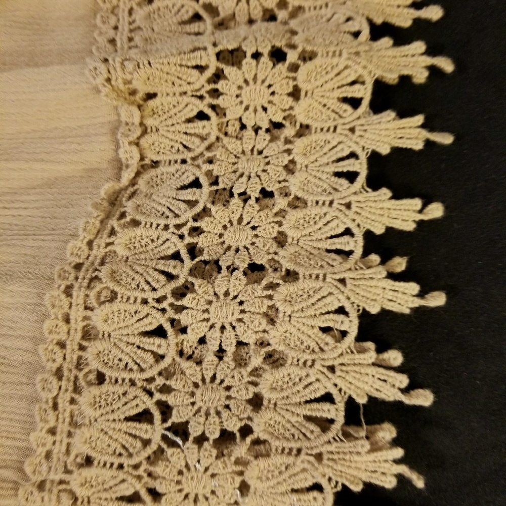 Western cut out shoulder blouse