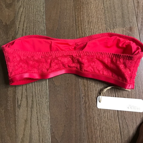 Strapless lace padded bra - Picture 4 of 4