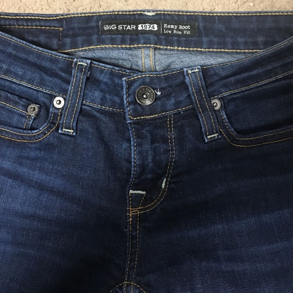 Big star remy boot low rise fit