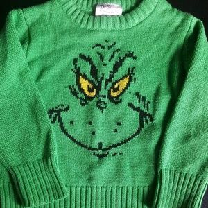2T Grinch Christmas sweater