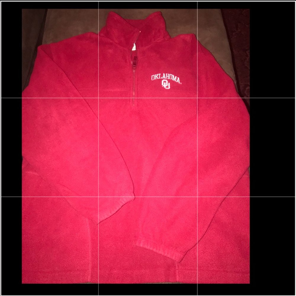 OU fleece pull over VVGUC