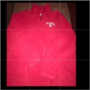 OU fleece pull over VVGUC