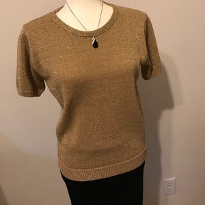 Sparkly Gold Sweater