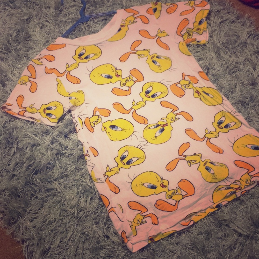 Luney toons,tweety bird, T-shirt,(Girls)