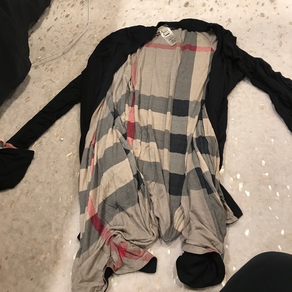 🛑sold🛑Authentic waterfall Burberry cardigan - Picture 5 of 6
