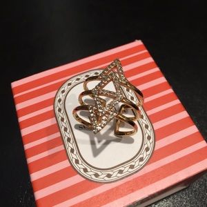 Stella & Dot Pave Spear ring