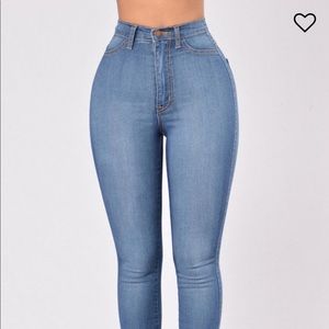 Fashion Nova High Waist Skinny Jean