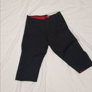 Thermal exercise compression pants