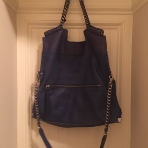 Foley + Corrina electric blue chained accents