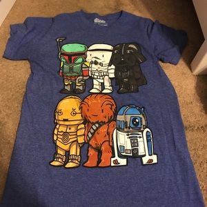 Star Wars mini character t-shirt