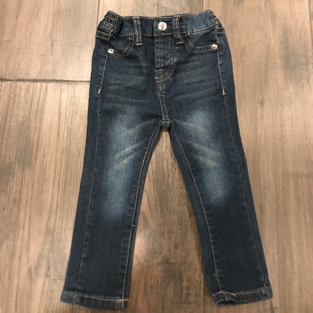 7 For All Mankind Dark Wash Toddler Jeans Sz 18M