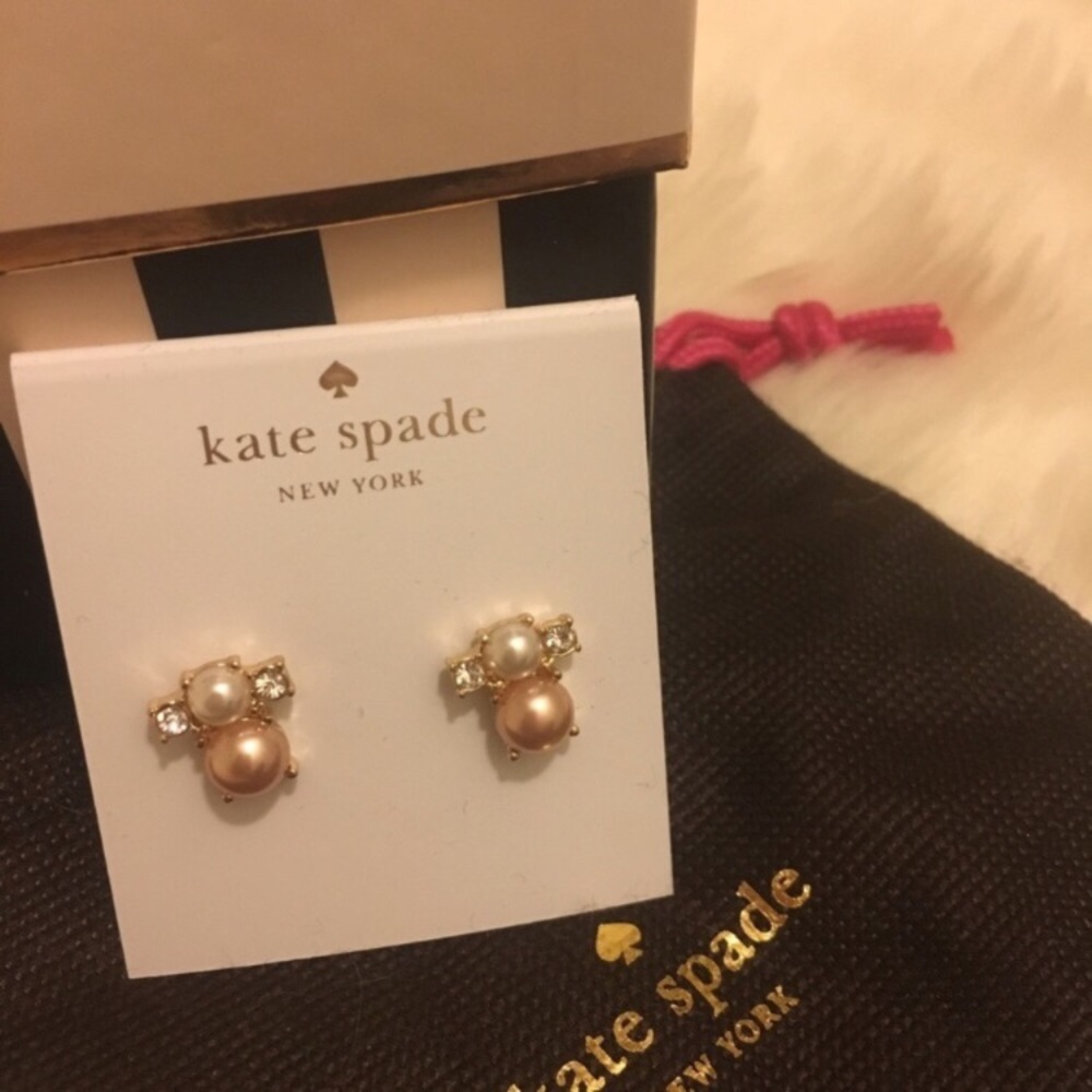 Kate Spade Parlour Pearl Stud Earrings