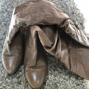 Bakers Brown Leather Boots 7